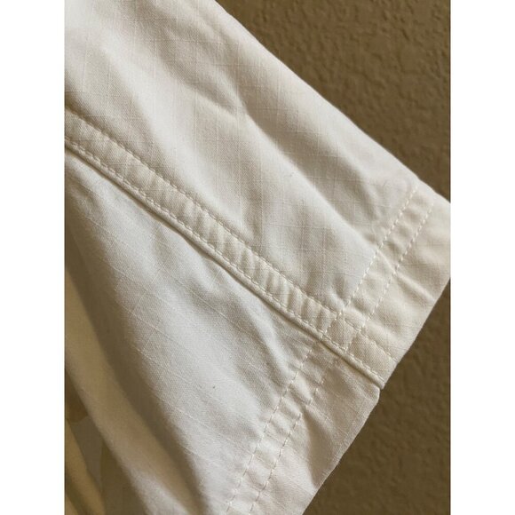 sweaty betty agile boiler suit utility jumpsuit sz small white short sleeve - Picture 4 of 8